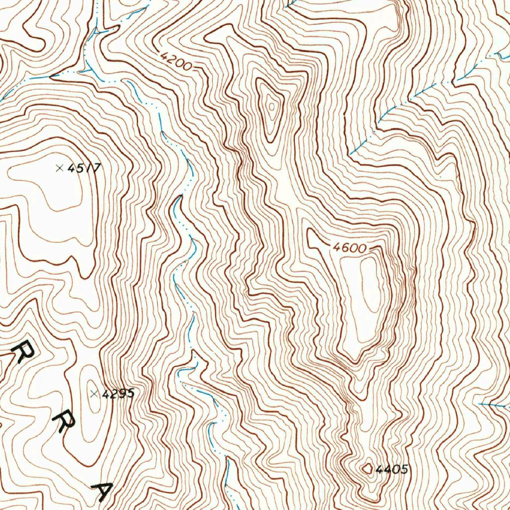 Sue Peaks, TX (1971, 24000-Scale) Map by United States Geological ...