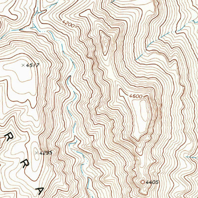 United States Geological Survey Sue Peaks, TX (1971, 24000-Scale) digital map
