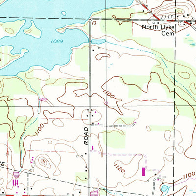 United States Geological Survey Suffield, OH (1994, 24000-Scale) digital map