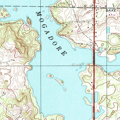 United States Geological Survey Suffield, OH (1994, 24000-Scale) digital map
