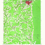 United States Geological Survey Suffolk, VA-NC (1954, 62500-Scale) digital map