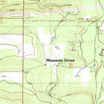 United States Geological Survey Sugar Grove, AR (1983, 24000-Scale) digital map