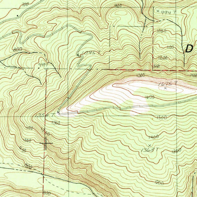 United States Geological Survey Sugar Grove, AR (1983, 24000-Scale) digital map