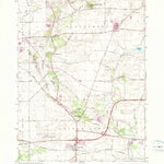 United States Geological Survey Sugar Grove, IL (1964, 24000-Scale) digital map