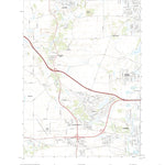 United States Geological Survey Sugar Grove, IL (2021, 24000-Scale) digital map