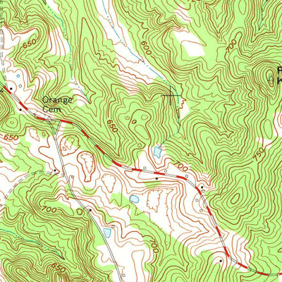 United States Geological Survey Sugar Grove, KY (1973, 24000-Scale) digital map