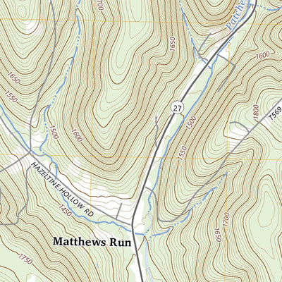 United States Geological Survey Sugar Grove, PA (2023, 24000-Scale) digital map
