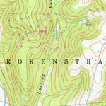 United States Geological Survey Sugar Grove, PA-NY (1968, 24000-Scale) digital map