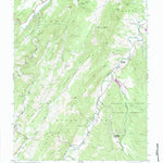United States Geological Survey Sugar Grove, WV (1969, 24000-Scale) digital map