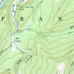 United States Geological Survey Sugar Grove, WV (1969, 24000-Scale) digital map