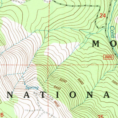 United States Geological Survey Sugar Hill, CA (1993, 24000-Scale) digital map