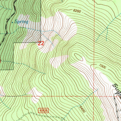 United States Geological Survey Sugar Hill, CA (1993, 24000-Scale) digital map