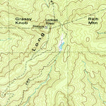 United States Geological Survey Sugar Hill, NC (1985, 24000-Scale) digital map