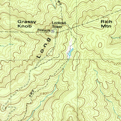 United States Geological Survey Sugar Hill, NC (1985, 24000-Scale) digital map