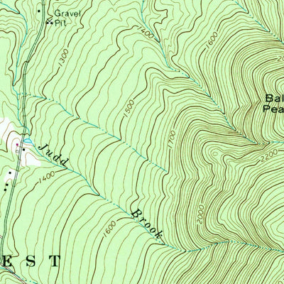 United States Geological Survey Sugar Hill, NH (1967, 24000-Scale) digital map