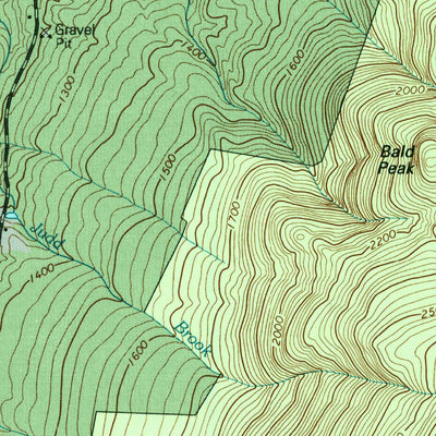 United States Geological Survey Sugar Hill, NH (1995, 24000-Scale) digital map