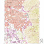 United States Geological Survey Sugar House, UT (1963, 24000-Scale) digital map