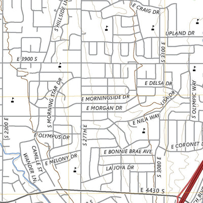 United States Geological Survey Sugar House, UT (2023, 24000-Scale) digital map