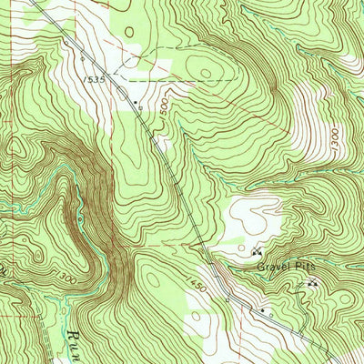 United States Geological Survey Sugar Lake, PA (1967, 24000-Scale) digital map