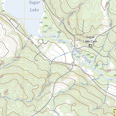 United States Geological Survey Sugar Lake, PA (2023, 24000-Scale) digital map