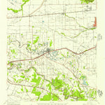 United States Geological Survey Sugar Land, TX (1955, 62500-Scale) digital map