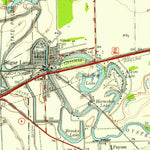 United States Geological Survey Sugar Land, TX (1955, 62500-Scale) digital map