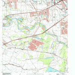 United States Geological Survey Sugar Land, TX (1995, 24000-Scale) digital map