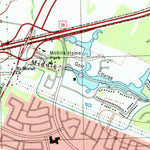 United States Geological Survey Sugar Land, TX (1995, 24000-Scale) digital map