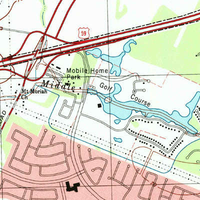 United States Geological Survey Sugar Land, TX (1995, 24000-Scale) digital map