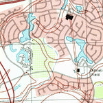 United States Geological Survey Sugar Land, TX (1995, 24000-Scale) digital map