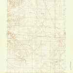 United States Geological Survey Sugar Loaf NE, WY (1969, 24000-Scale) digital map