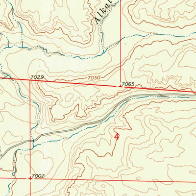United States Geological Survey Sugar Loaf NE, WY (1969, 24000-Scale) digital map