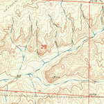 United States Geological Survey Sugar Loaf NE, WY (1969, 24000-Scale) digital map