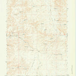 United States Geological Survey Sugar Loaf NW, WY (1969, 24000-Scale) digital map