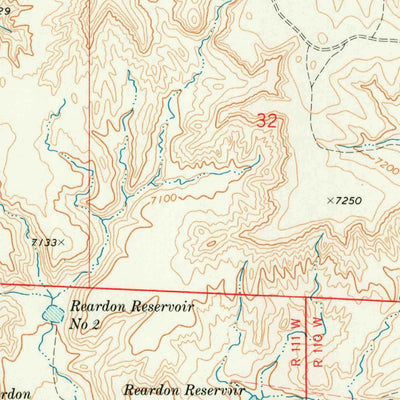 United States Geological Survey Sugar Loaf NW, WY (1969, 24000-Scale) digital map