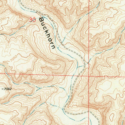 United States Geological Survey Sugar Loaf, WY (1969, 24000-Scale) digital map