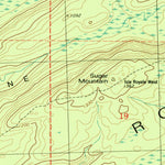 United States Geological Survey Sugar Mountain, MI (1985, 24000-Scale) digital map