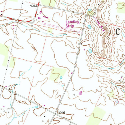United States Geological Survey Sugar Tree Ridge, OH (1961, 24000-Scale) digital map