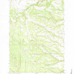 United States Geological Survey Sugarbowl Creek, OR (1969, 24000-Scale) digital map