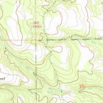 United States Geological Survey Sugarbowl Creek, OR (1969, 24000-Scale) digital map