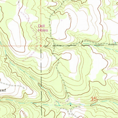 United States Geological Survey Sugarbowl Creek, OR (1969, 24000-Scale) digital map