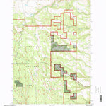 United States Geological Survey Sugarbowl Creek, OR (1995, 24000-Scale) digital map