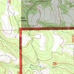 United States Geological Survey Sugarbowl Creek, OR (1995, 24000-Scale) digital map