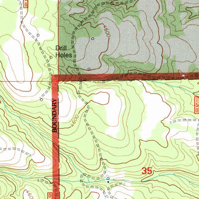 United States Geological Survey Sugarbowl Creek, OR (1995, 24000-Scale) digital map