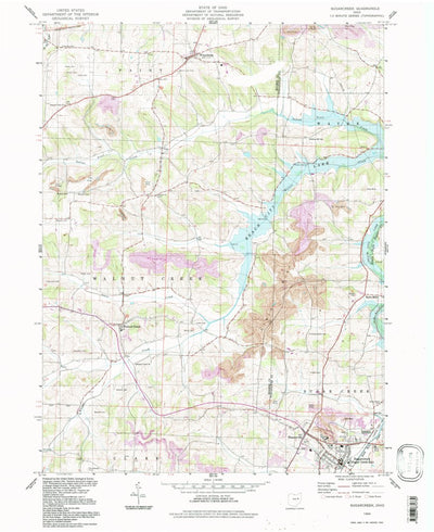 United States Geological Survey Sugarcreek, OH (1994, 24000-Scale) digital map