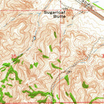 United States Geological Survey Sugarloaf Butte, ND (1962, 24000-Scale) digital map