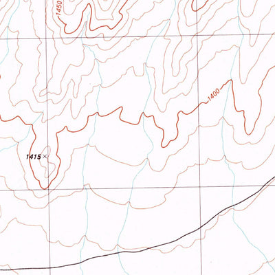 United States Geological Survey Sugarloaf Knob, NV (1981, 24000-Scale) digital map