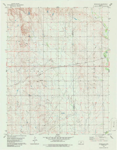 United States Geological Survey Sugarloaf, KS (1979, 24000-Scale) digital map