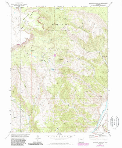 United States Geological Survey Sugarloaf Mountain, CO (1977, 24000-Scale) digital map