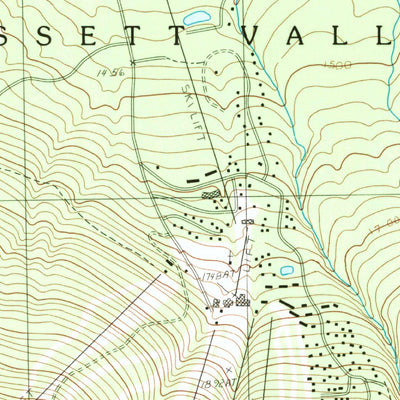 United States Geological Survey Sugarloaf Mountain, ME (1989, 24000-Scale) digital map